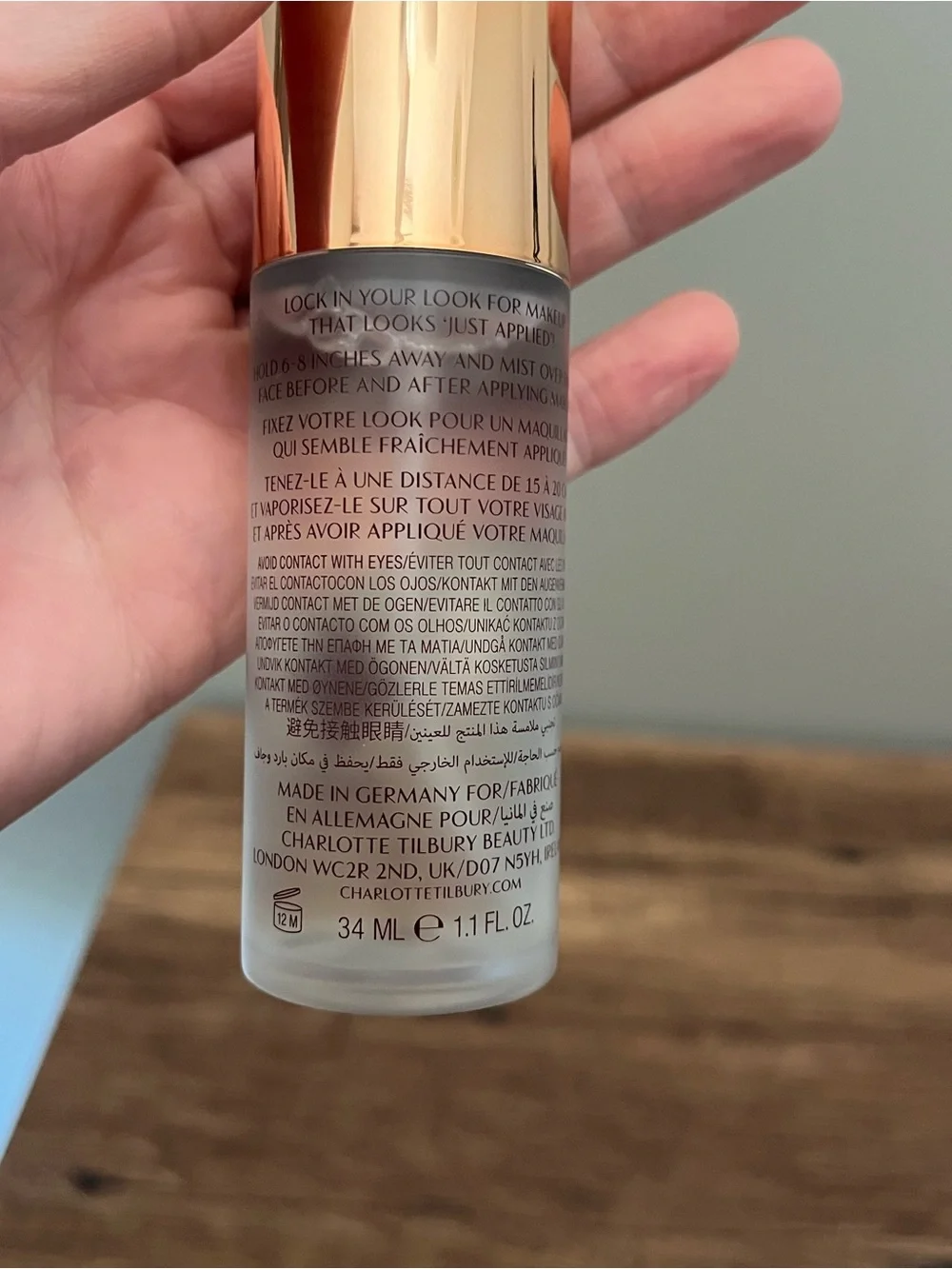 Charlotte Tilbury Airbrush Flawless Setting Spray - 34mL